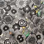 C/L Canvas Print Fabric FUWARI Nordic-Style Print - nomura tailor