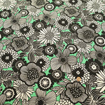 C/L Canvas Print Fabric FUWARI Nordic-Style Print - nomura tailor