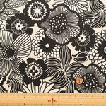 C/L Canvas Print Fabric FUWARI Nordic-Style Print - nomura tailor