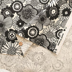 C/L Canvas Print Fabric FUWARI Nordic-Style Print - nomura tailor