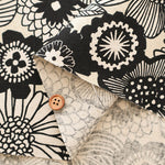 C/L Canvas Print Fabric FUWARI Nordic-Style Print - nomura tailor