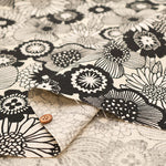 C/L Canvas Print Fabric FUWARI Nordic-Style Print - nomura tailor