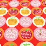 Cotton Oxford Fabric - Apple in Apple - nomura tailor