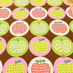 Cotton Oxford Fabric - Apple in Apple - nomura tailor