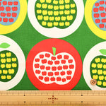 Cotton Oxford Fabric - Apple in Apple - nomura tailor