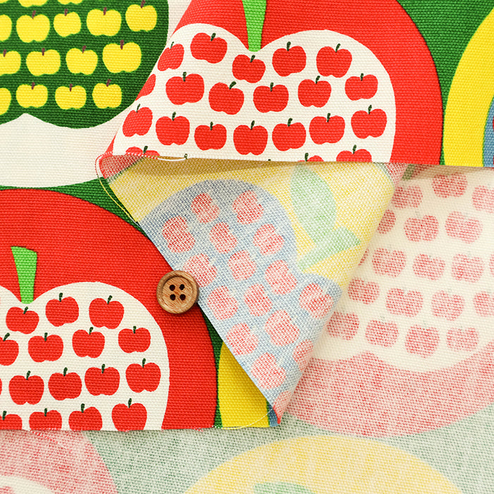 Cotton Oxford Fabric - Apple in Apple - nomura tailor