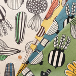 C/L Muslin printed Fabric Mattina - Mattina Vegetable - nomura tailor