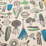 C/L Muslin printed Fabric Mattina - Mattina Vegetable - nomura tailor