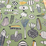 C/L Muslin printed Fabric Mattina - Mattina Vegetable - nomura tailor