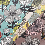C/L Muslin printed Fabric Mattina - Flower - nomura tailor
