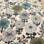 C/L Muslin printed Fabric Mattina - Flower - nomura tailor