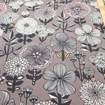 C/L Muslin printed Fabric Mattina - Flower - nomura tailor