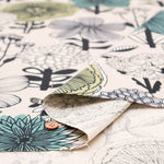 C/L Muslin printed Fabric Mattina - Flower - nomura tailor