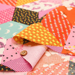 USA Cotton RUBY STAR SOCIETY OOH LUCKY LUCKY TUMBLING BLOCKS - nomura tailor