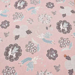 C/L muslin Print Fabric - Sanae Sugimoto "Garden - nomura tailor