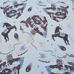 C/L muslin Print Fabric - Sanae Sugimoto “Vacation” - nomura tailor