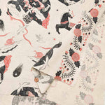 C/L muslin Print Fabric - Sanae Sugimoto “Vacation” - nomura tailor