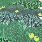 echino C/L Canvas Inkjet Printed Fabric - 2025 big christmas tree - nomura tailor