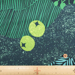 echino C/L Canvas Inkjet Printed Fabric - 2025 big christmas tree - nomura tailor