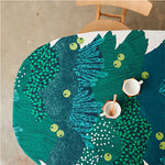 echino C/L Canvas Inkjet Printed Fabric - 2025 big christmas tree - nomura tailor