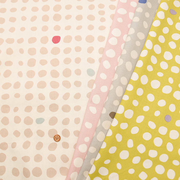 Cotton Oxford Print Fabric - Linnea Basic - Dot - nomura tailor