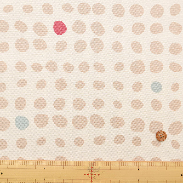 Cotton Oxford Print Fabric - Linnea Basic - Dot - nomura tailor