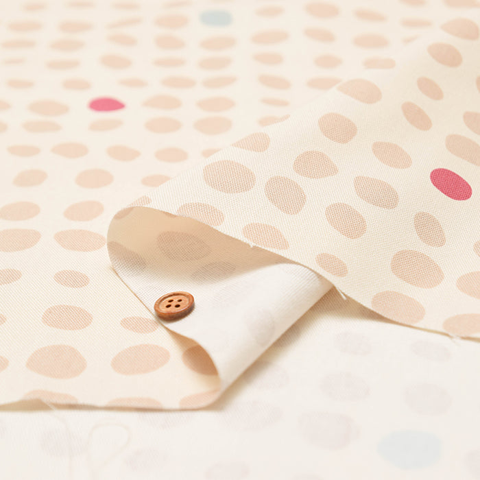 Cotton Oxford Print Fabric - Linnea Basic - Dot - nomura tailor