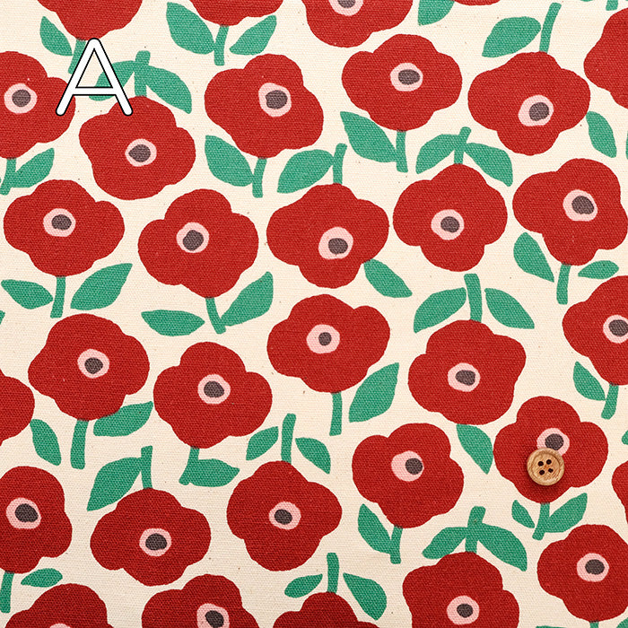 Cotton Oxford Fabric - Pure Blossoms - nomura tailor