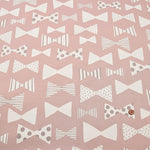 Cotton Oxford Fabric - Natural Girl Ribbon - nomura tailor