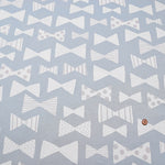 Cotton Oxford Fabric - Natural Girl Ribbon - nomura tailor