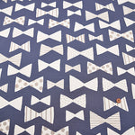 Cotton Oxford Fabric - Natural Girl Ribbon - nomura tailor