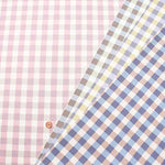 Cotton Oxford Fabric - Linnea Basic - Check - nomura tailor