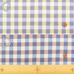 Cotton Oxford Fabric - Linnea Basic - Check - nomura tailor