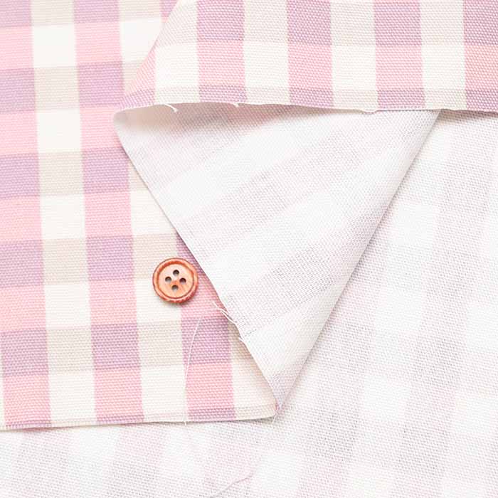 Cotton Oxford Fabric - Linnea Basic - Check - nomura tailor