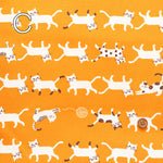 Cotton Oxford Fabric - Simple Palette Cat - nomura tailor