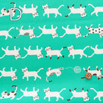 Cotton Oxford Fabric - Simple Palette Cat - nomura tailor