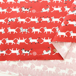 Cotton Oxford Fabric - Simple Palette Cat - nomura tailor