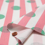 Cotton Ox Print Dot Stripe - nomura tailor
