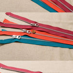 YKK Metal fastener 40cm (Silver) Nomura Original (No. 5 size) - nomura tailor