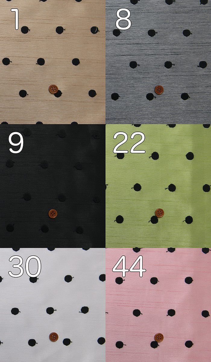 Cathedic santan embroidery lace dot ★ 2F - nomura tailor