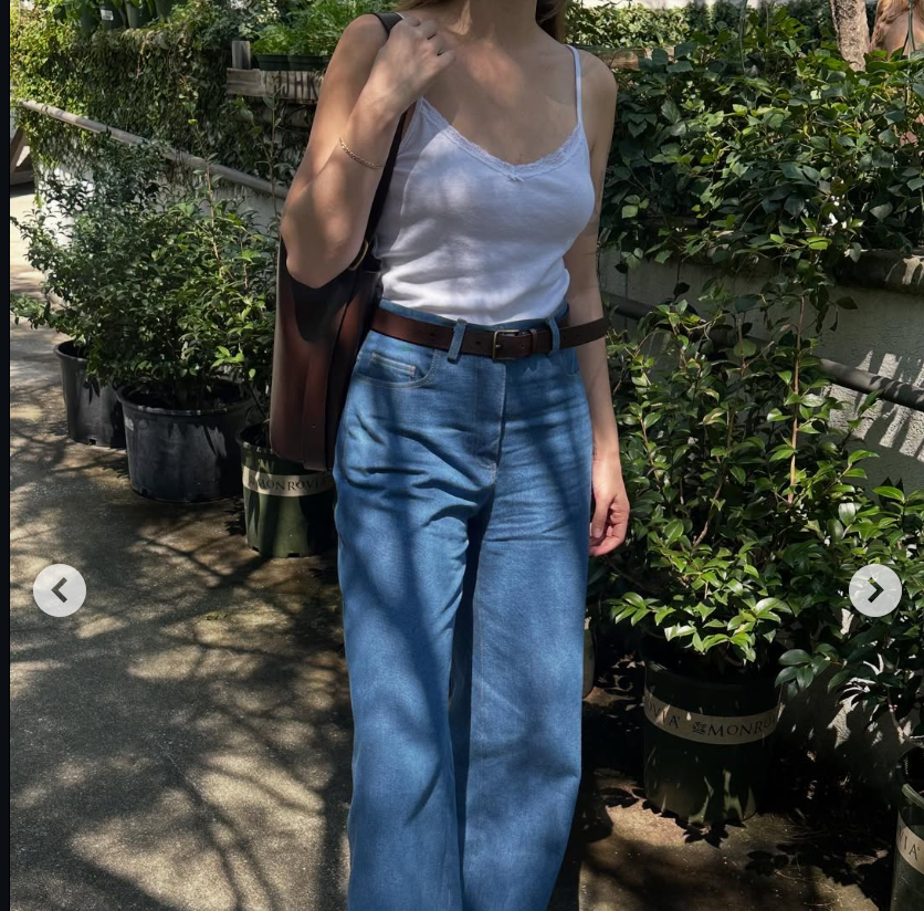 Community Highlight Rita with Kaihara denim