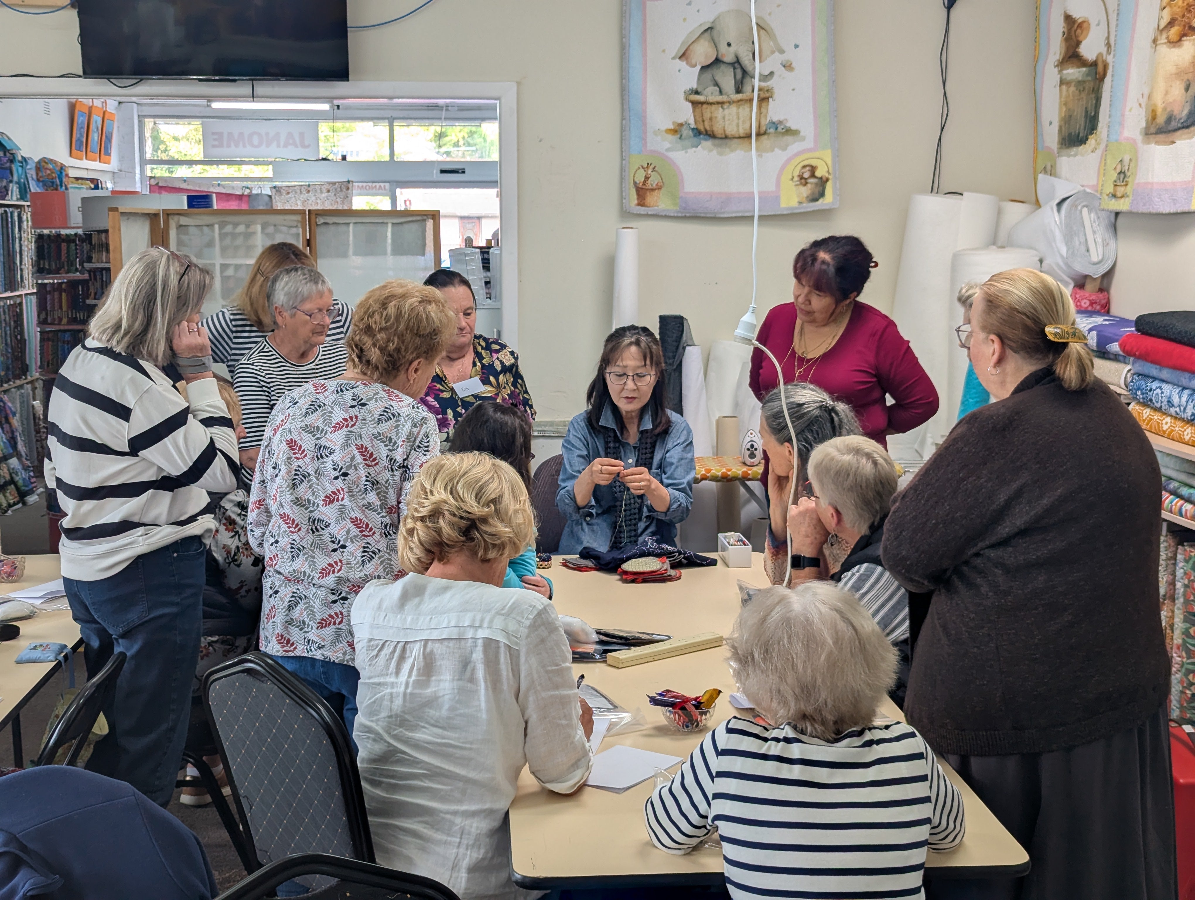 Mini Drawstring Bag Workshop