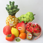 <Pattern> Cotton Sheeting Inkjet Printed Fabric - Fruit Shop - Pineapple - nomura tailor