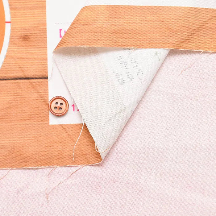 <Pattern> Cotton Sheeting Inkjet Printed Fabric - Fruit Shop - Pineapple - nomura tailor