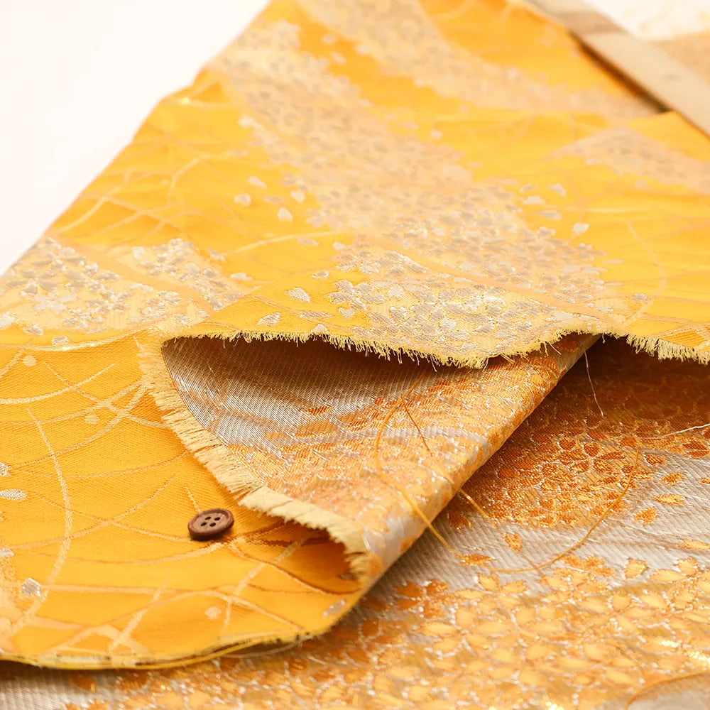 Gold Brocade (Kinran) - Cherry Blossom Mist - nomura tailor