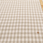 Washer-Finished C/L Block Check Fabric (Small) - nomura tailor