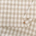 Washer-Finished C/L Block Check Fabric (Small) - nomura tailor