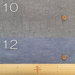 Yarn-dyed Linen Washer Fabric -Check - nomura tailor