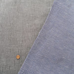 Yarn-dyed Linen Washer Fabric -Check - nomura tailor