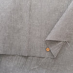 Yarn-dyed Linen Washer Fabric -Check - nomura tailor